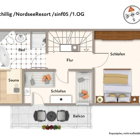 Nordseeresort Friesland Ferienhaeuser Nordseeresort Friesland 05 Dom wakacyjny Schillig