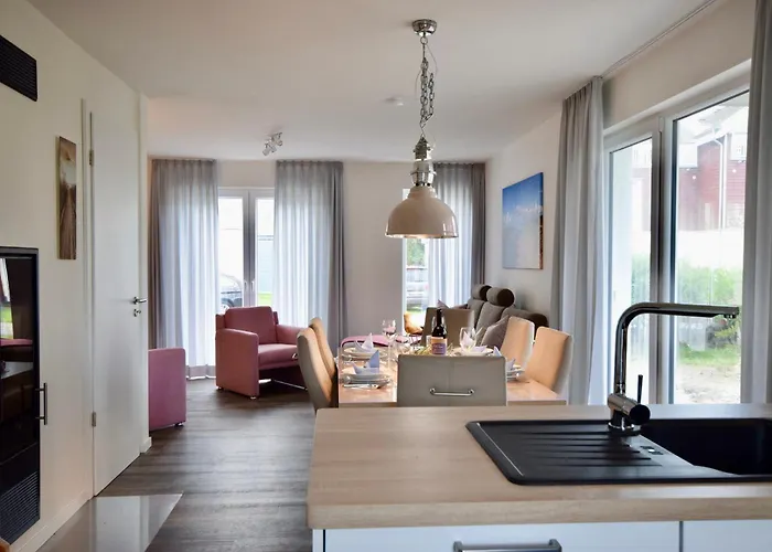 Tatil Evi Nordseeresort Friesland Ferienhaeuser Nordseeresort Friesland 05 Schillig